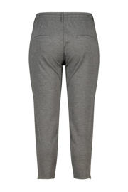 thumbnail: MS Mode slim regular waist broek grijs