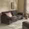 NOUS Living 3-zitsbank Woodstock - donkerbruin