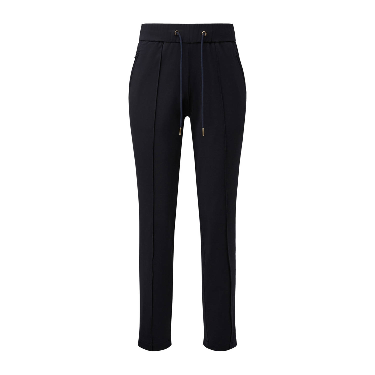 S.Oliver BLACK LABEL slim regular waist casual broek marine