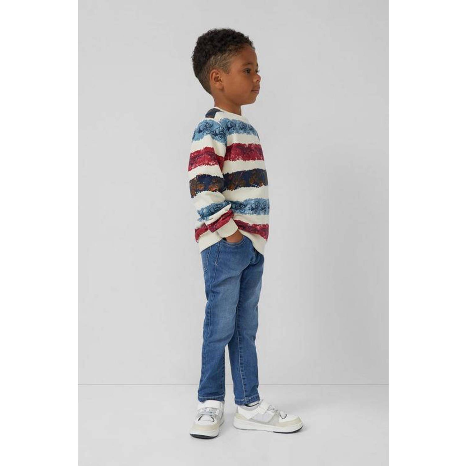 s.Oliver waist regular fit jeans medium blue denim