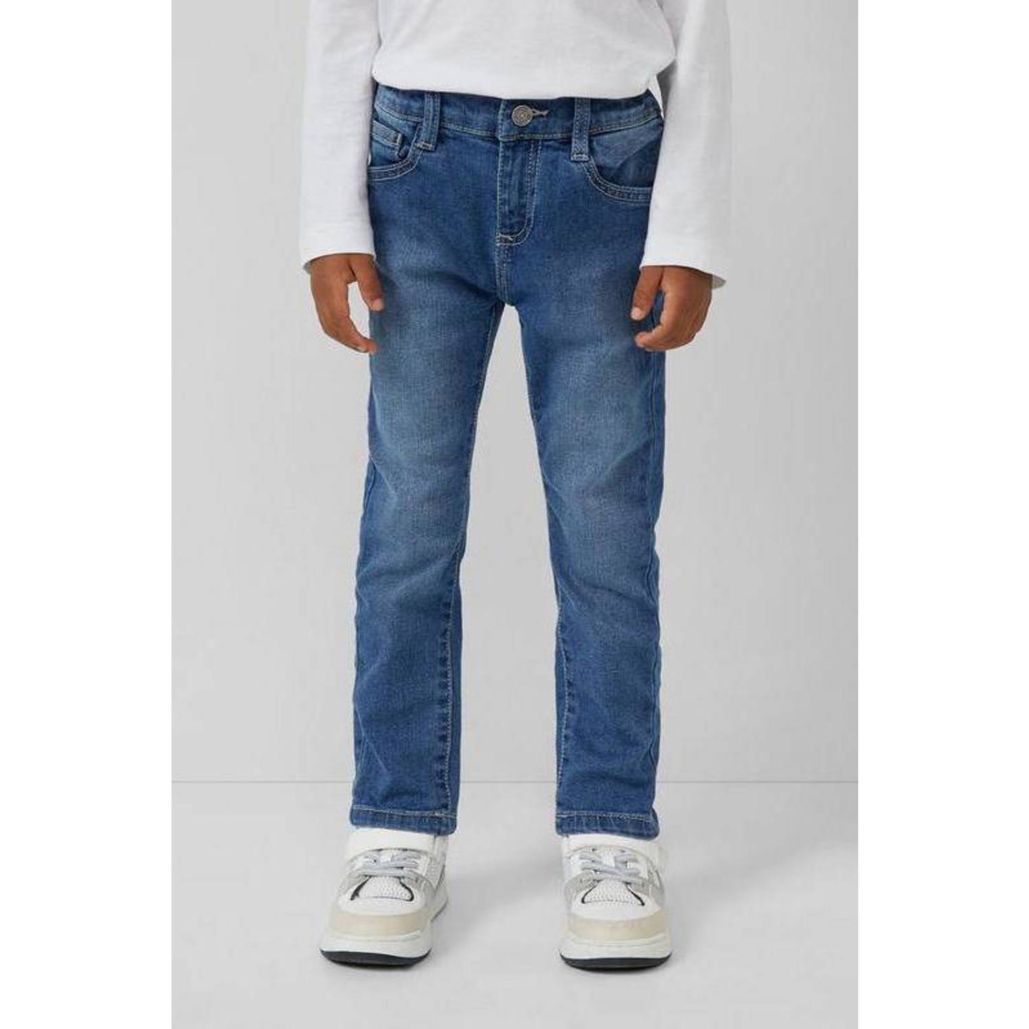 S.Oliver waist regular fit jeans medium blue denim