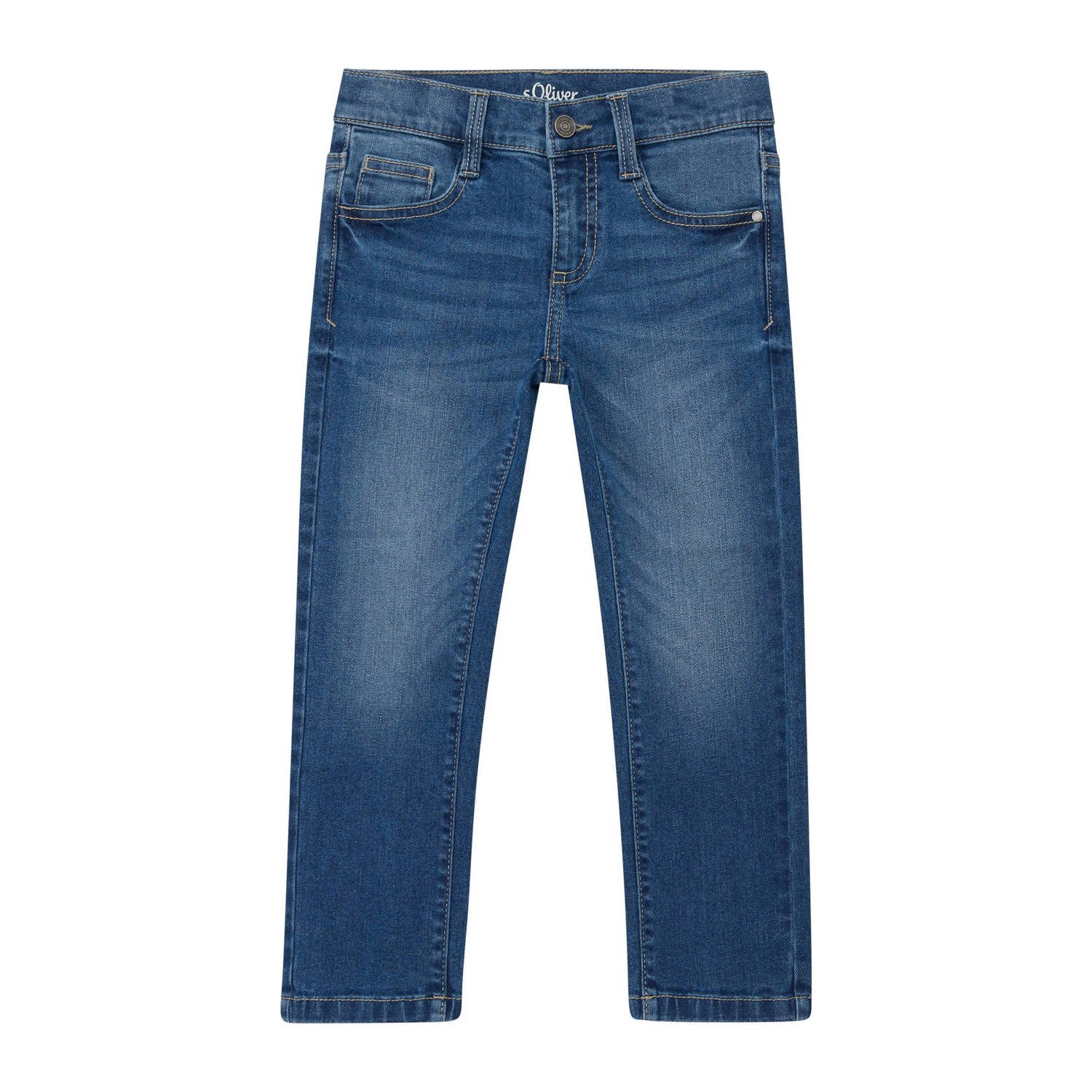 S.Oliver waist regular fit jeans medium blue denim
