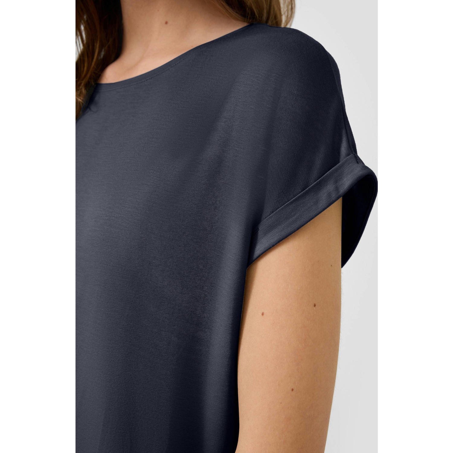 Q S by s.Oliver top donkerblauw
