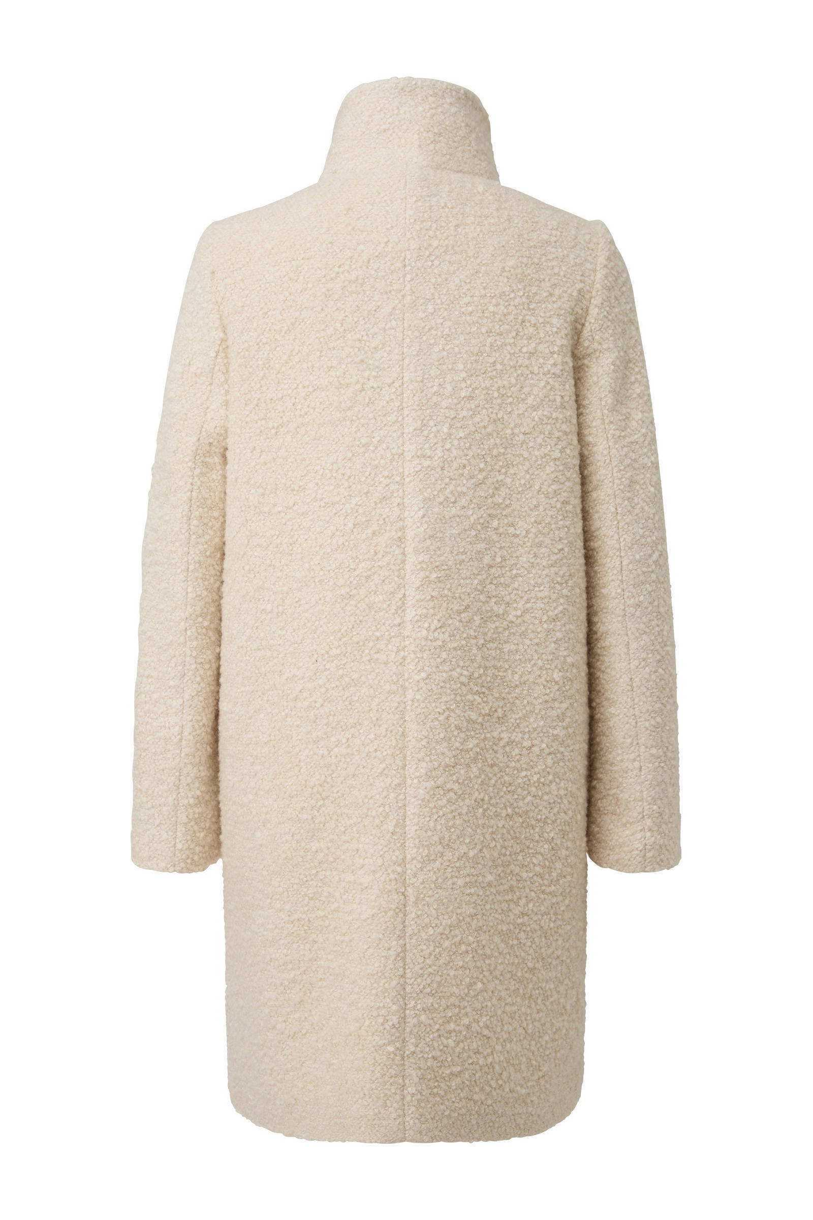 s.Oliver BLACK LABEL wollen manteljas beige | wehkamp