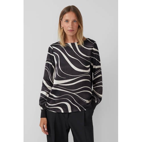 s.Oliver BLACK LABEL top zwart afbeelding