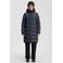 QS gewatteerde jas donkerblauw