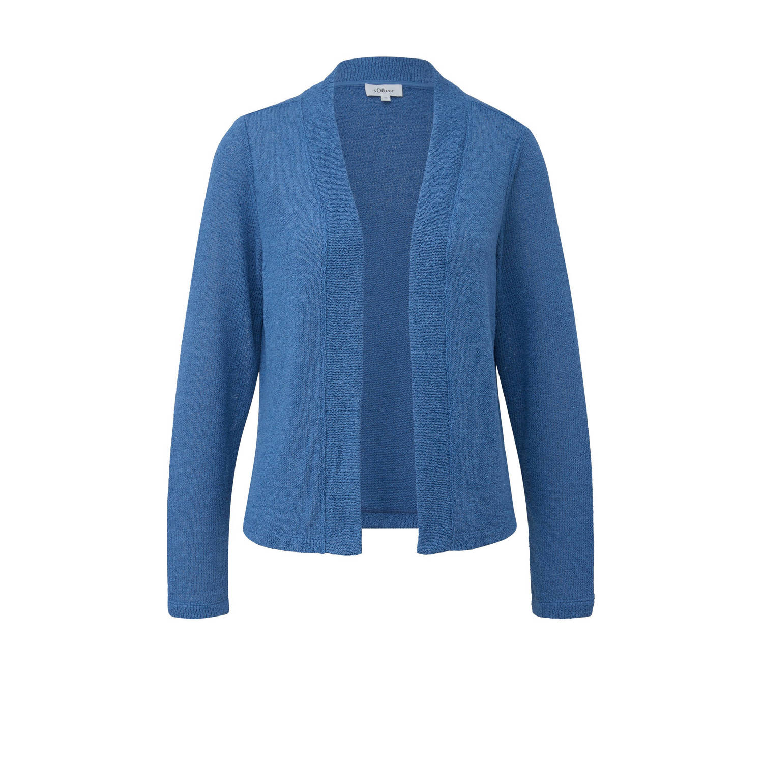 S.Oliver gebreid vest blauw