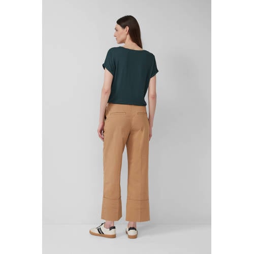 s.Oliver straight high waist culotte camel afbeelding