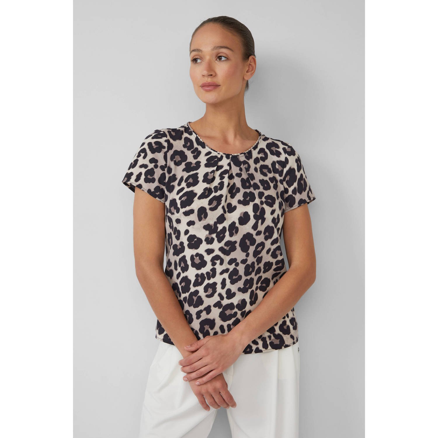 S.Oliver BLACK LABEL Blouse met korte mouwen