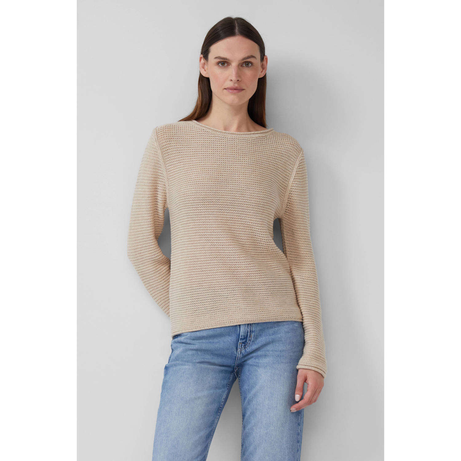 S.Oliver gebreide trui beige