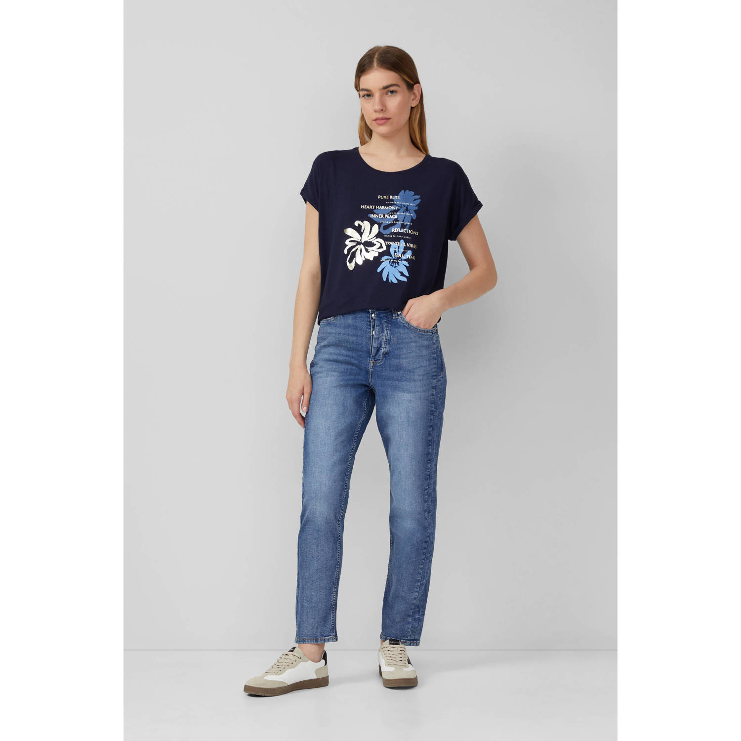s.Oliver T-shirt zwart