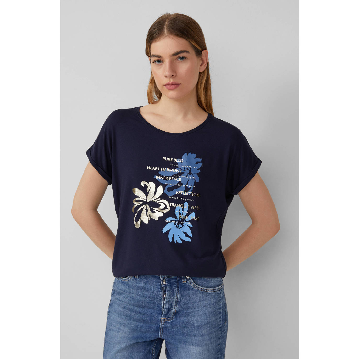 S.Oliver T-shirt zwart