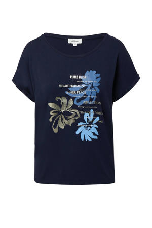 T-shirt zwart