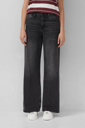 wide leg jeans grey