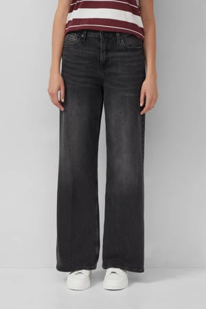wide leg jeans grey