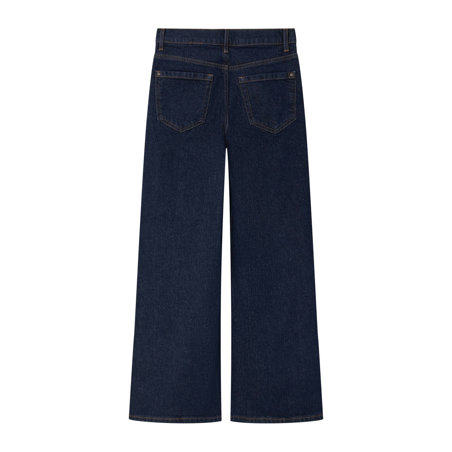 s.Oliver high waist wide leg jeans dark blue denim