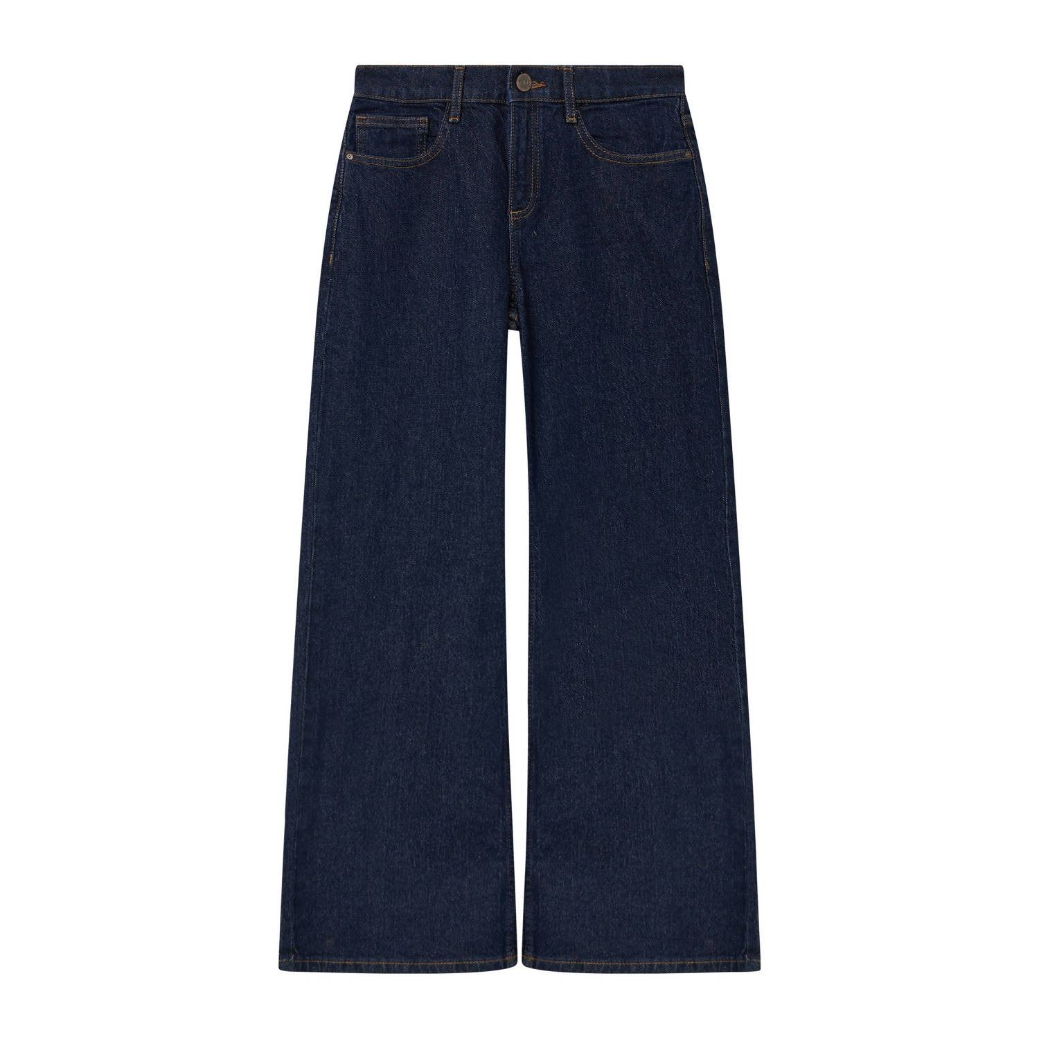 S.Oliver high waist wide leg jeans dark blue denim