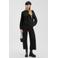 QS vest zwart grof gebreid