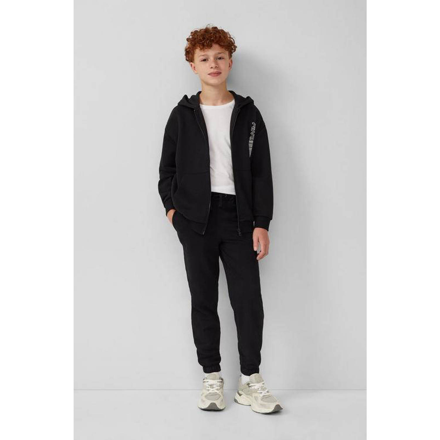 s.Oliver joggingbroek zwart