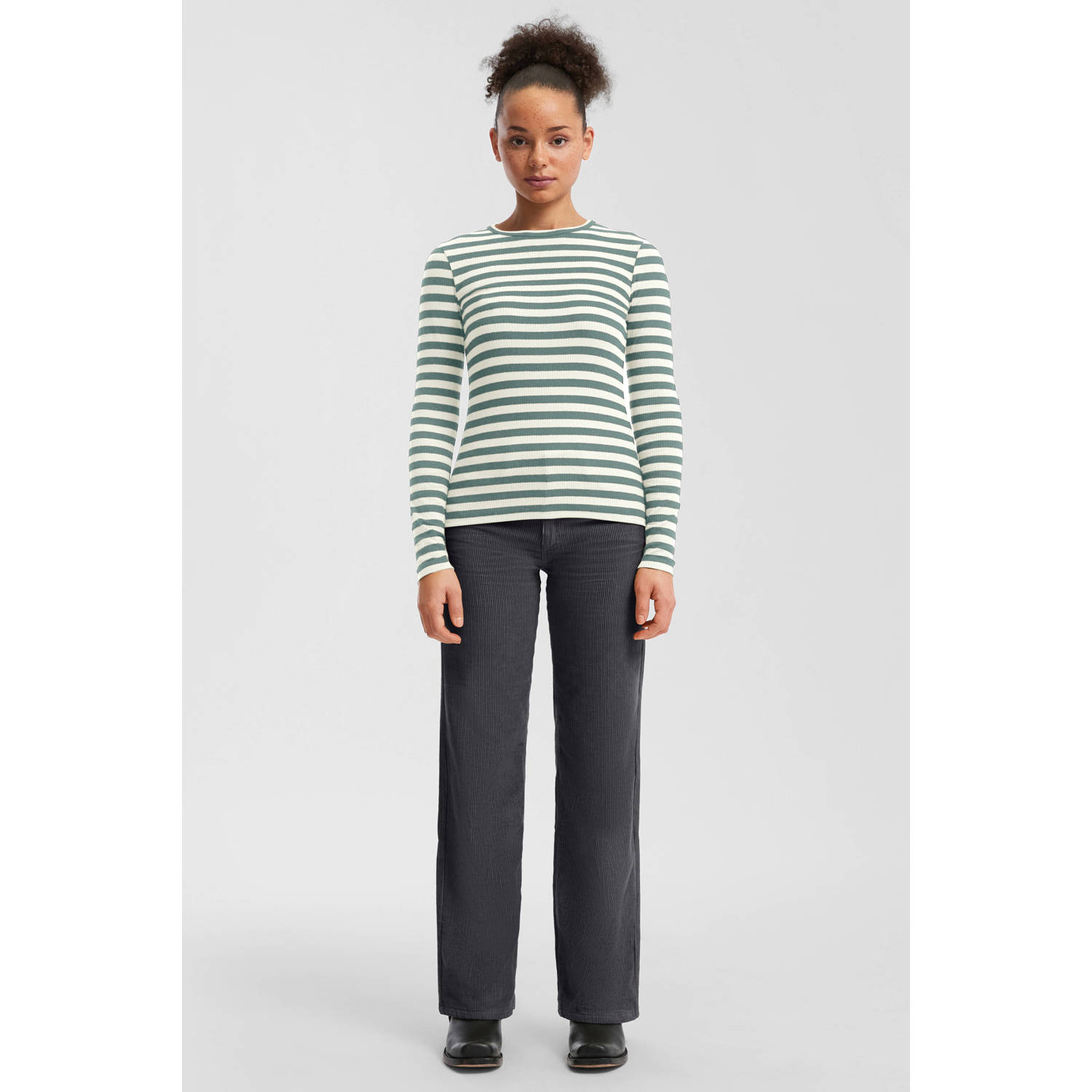 Q S by s.Oliver longsleeve groen