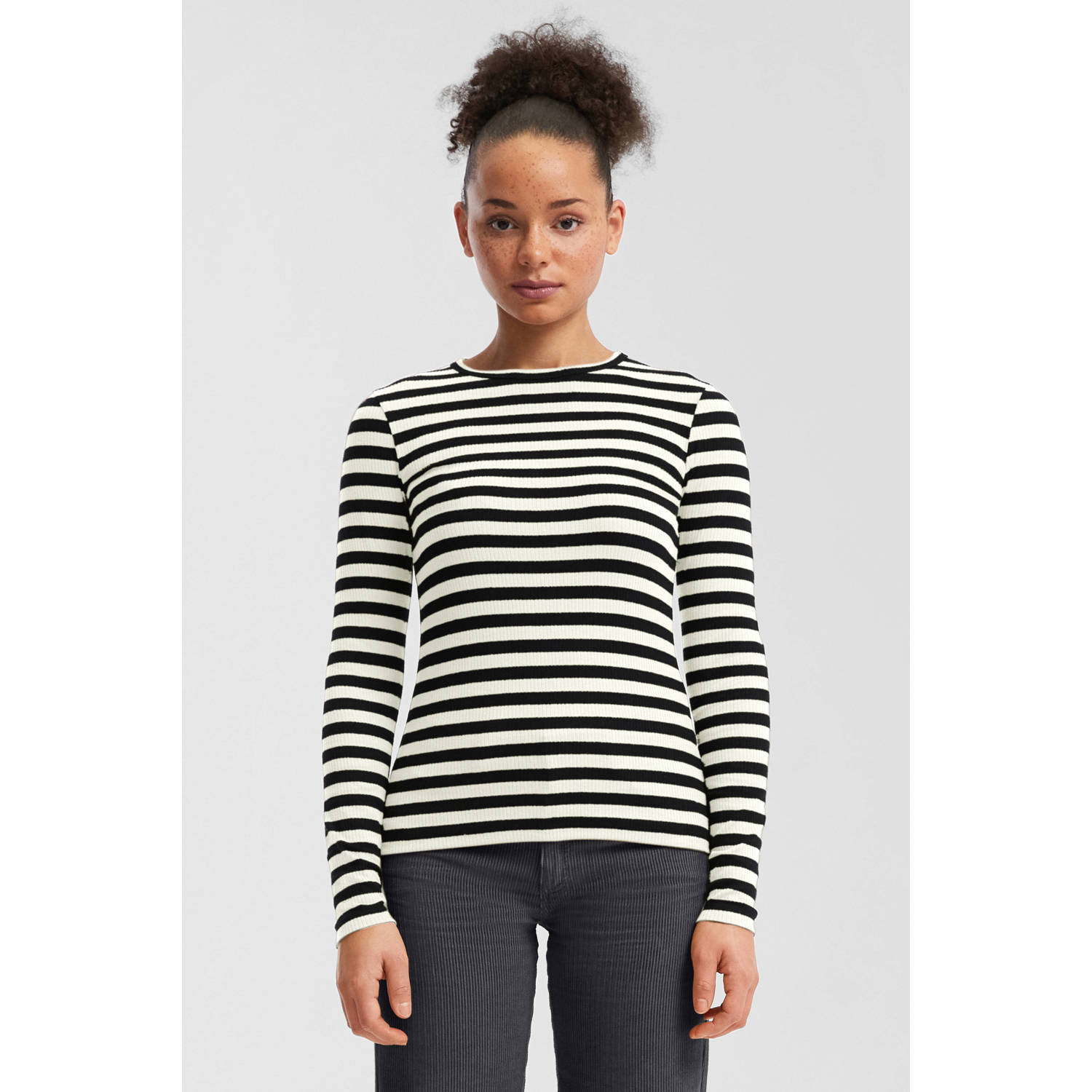 Q S by s.Oliver longsleeve zwart