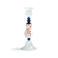 &k amsterdam kerstkandelaar - glas Merry Snowman