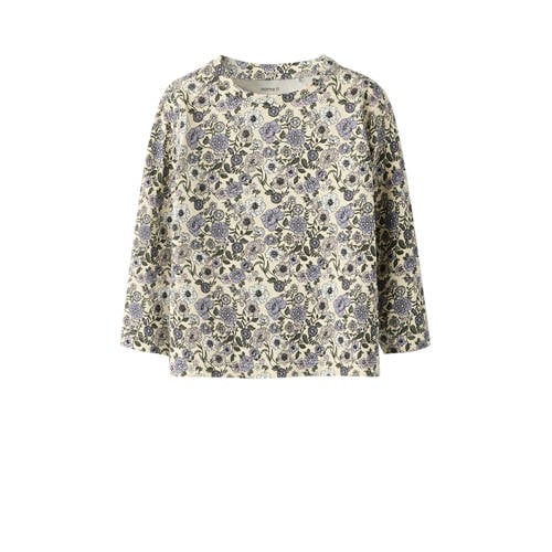 NAME IT MINI gebloemde longsleeve beige afbeelding