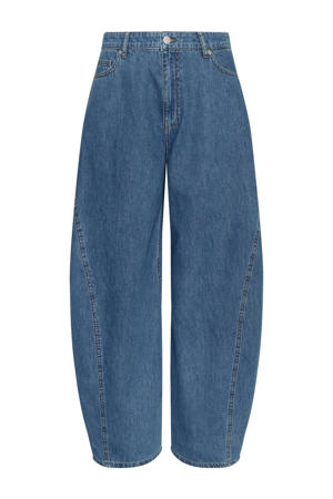 barrel jeans medium blue denim