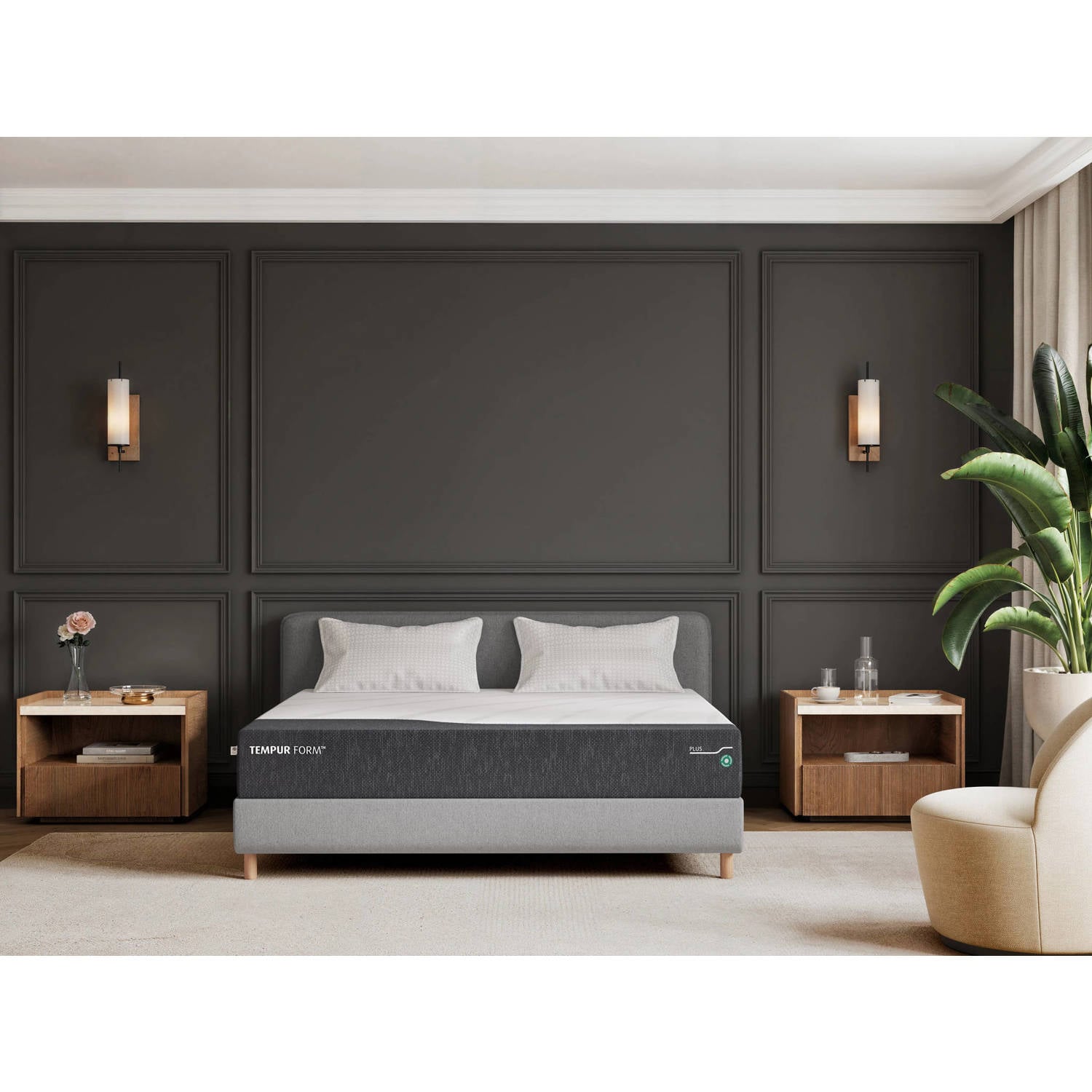 TEMPUR Form™ Plus Medium Matras – 90 x 200 – 25 cm hoog