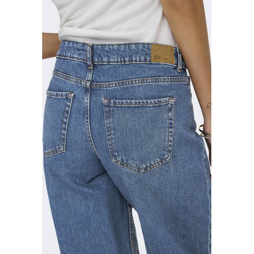 JDY wide leg jeans medium blue denim afbeelding
