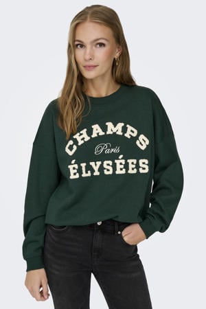 sweater donkergroen
