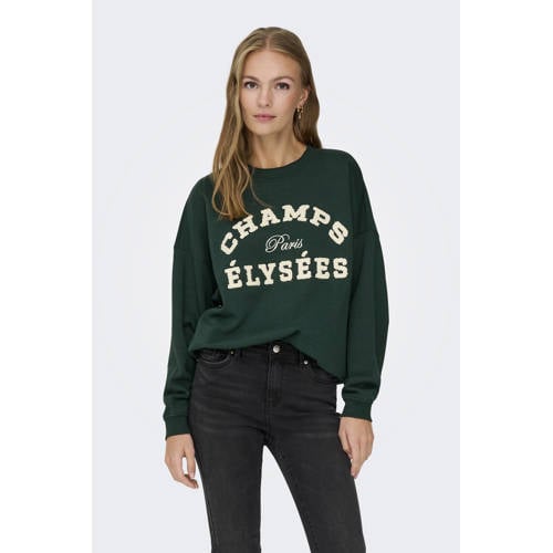 JDY sweater donkergroen afbeelding