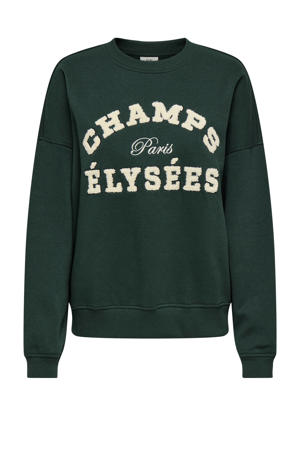 sweater donkergroen