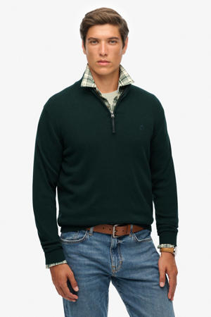 gebreide trui groen