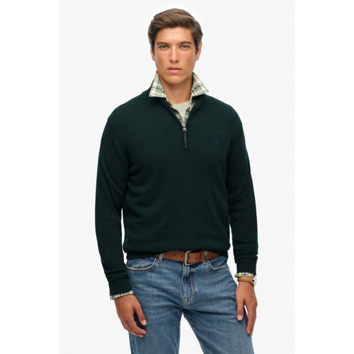 Superdry gebreide trui groen afbeelding