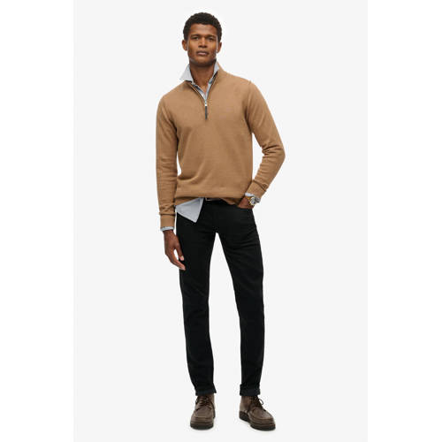 Superdry gebreide trui bruin afbeelding