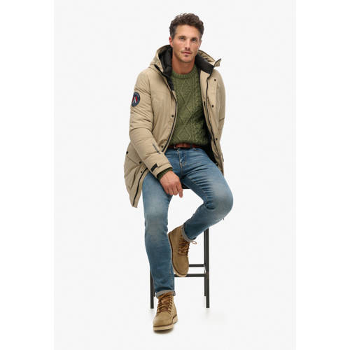 Superdry parka Bruin afbeelding