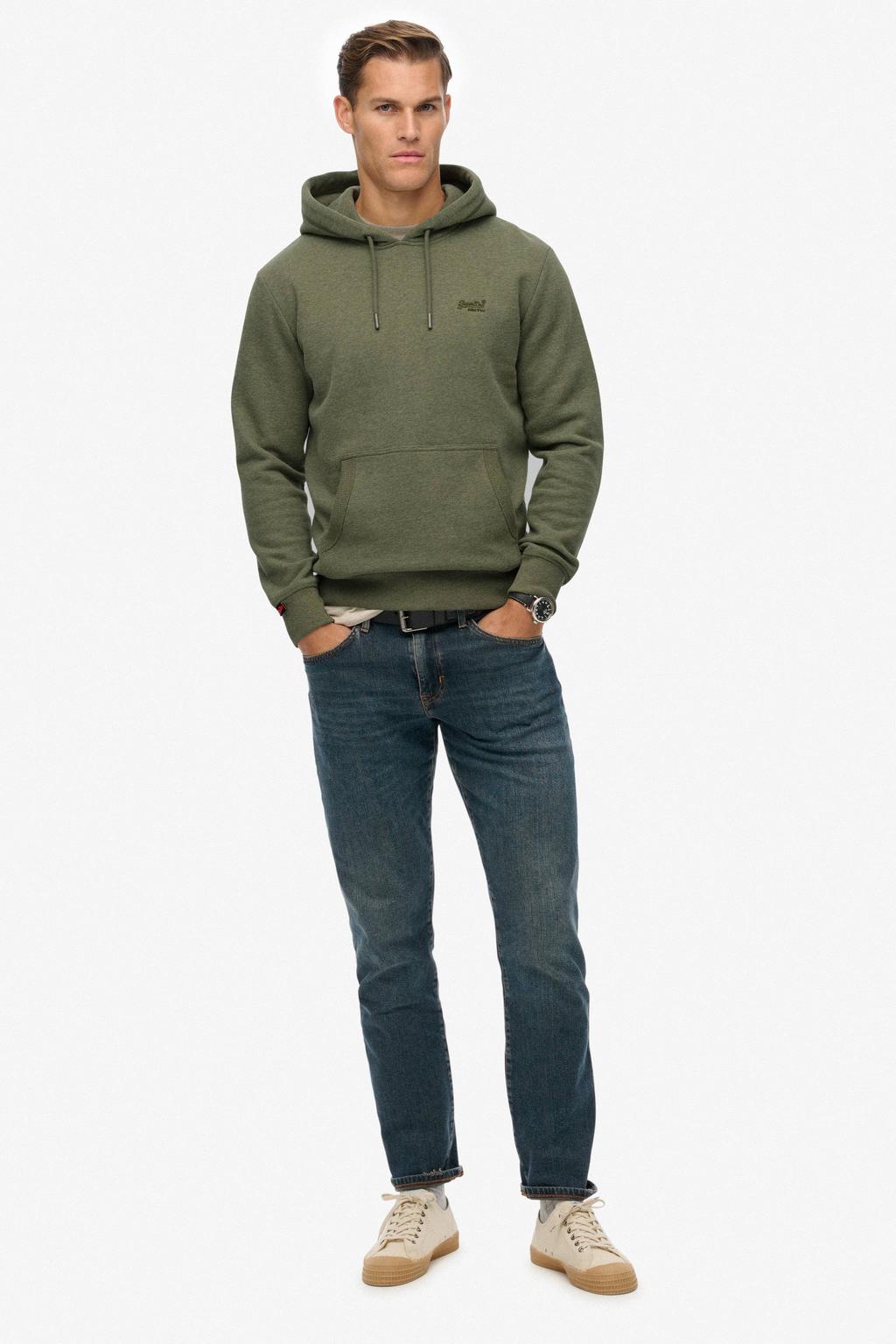 Superdry hoodie groen