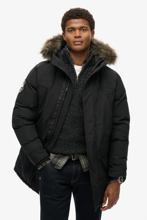 parka zwart