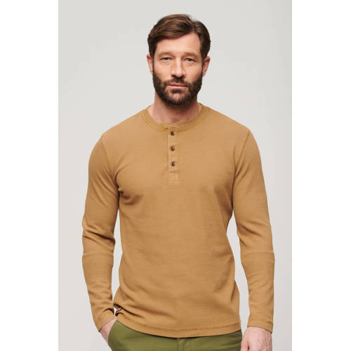 Superdry longsleeve bruin afbeelding