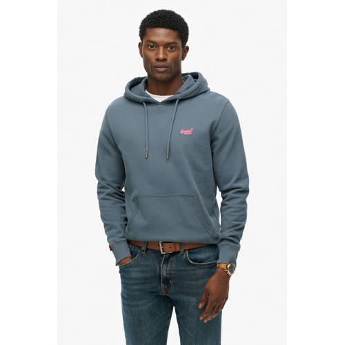 Superdry hoodie blauw afbeelding
