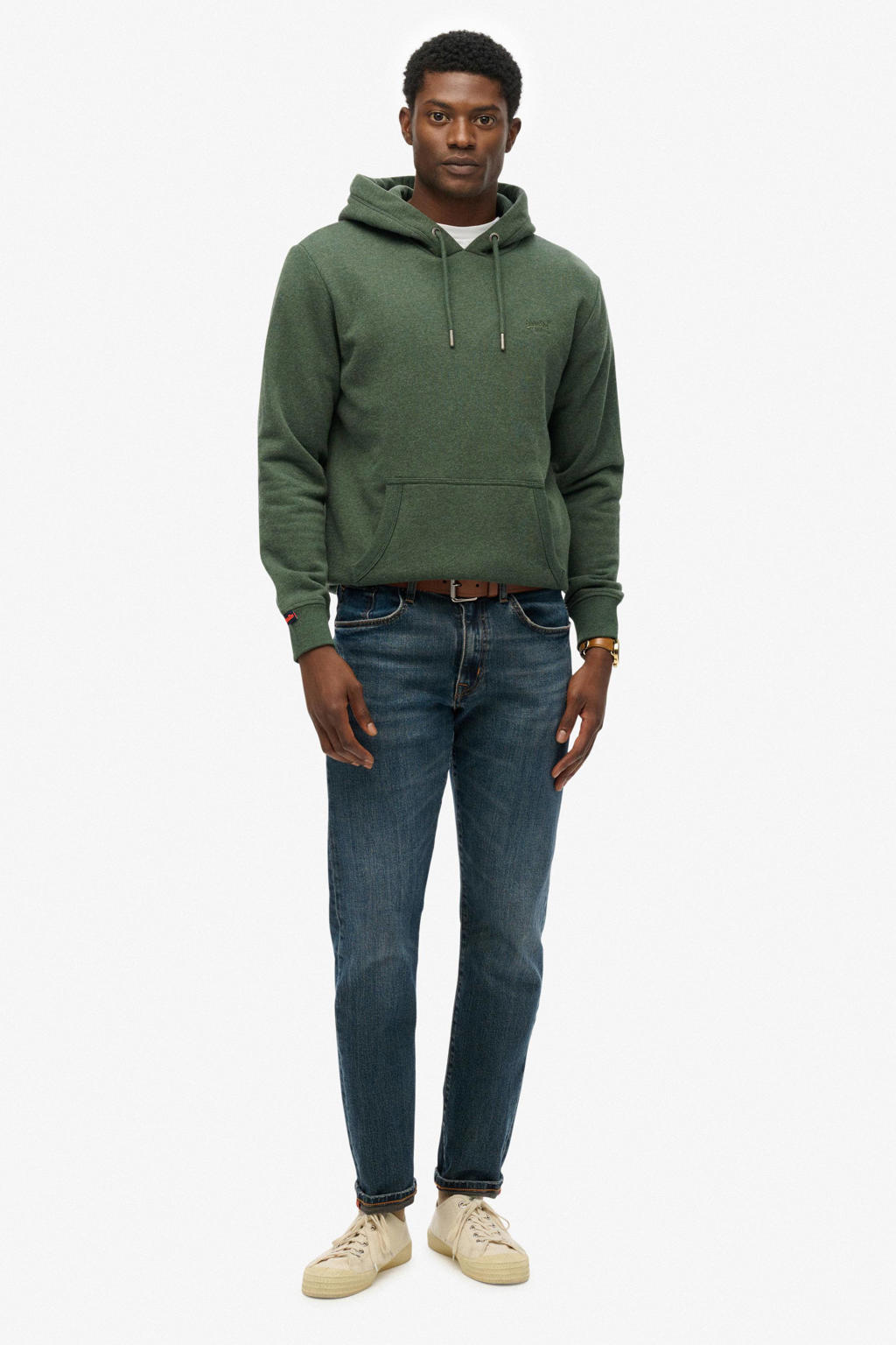 Superdry hoodie donkergroen