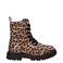 Nelson Kids veterboots met panterprint cognac/zwart
