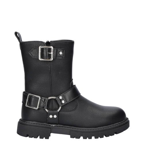 Nelson Kids bikerboots zwart afbeelding