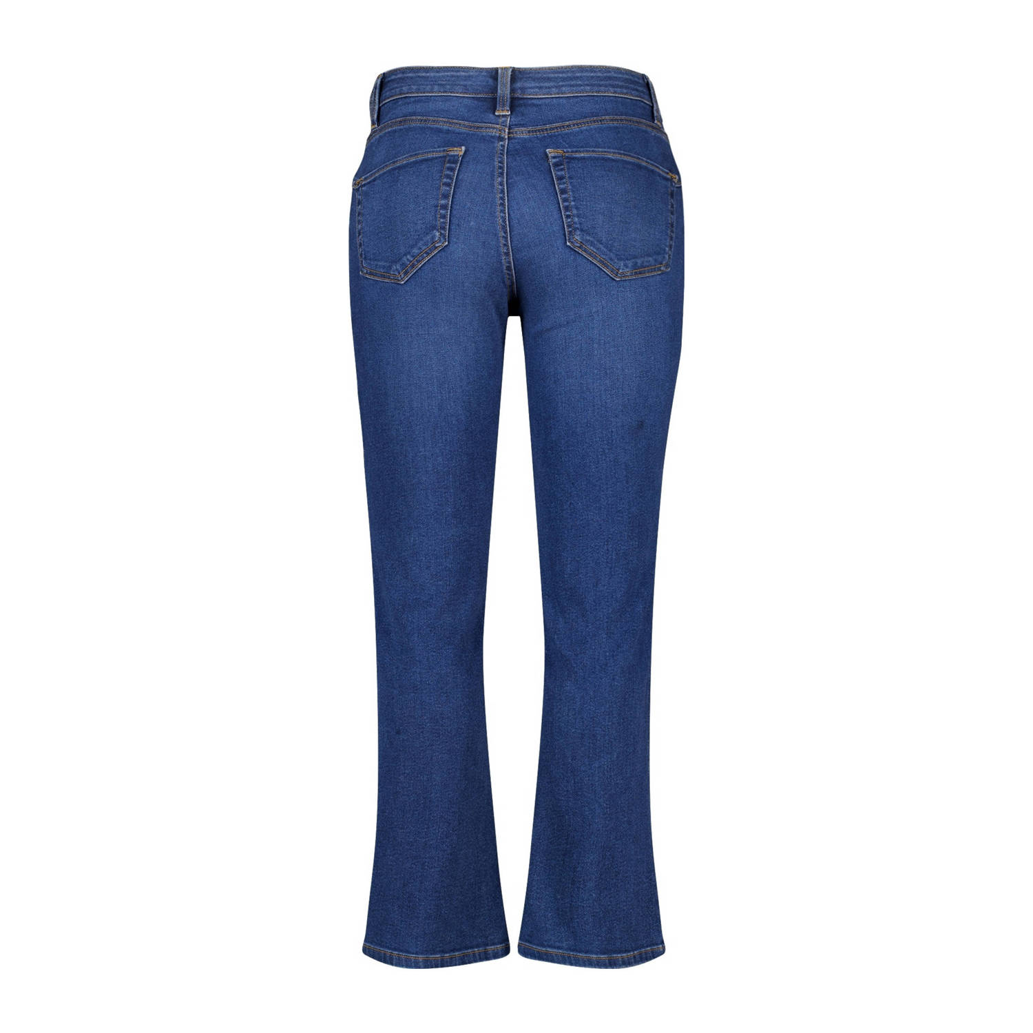MS Mode flared jeans dark blue denim