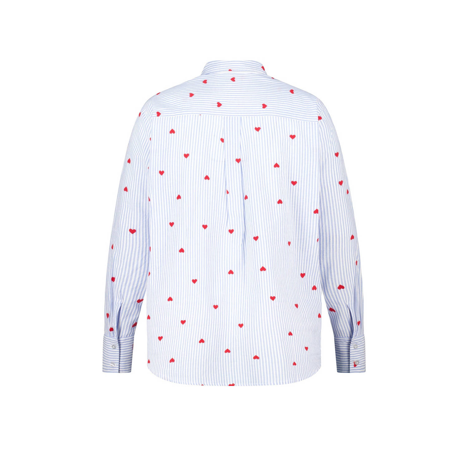 MS Mode blouse lichtblauw