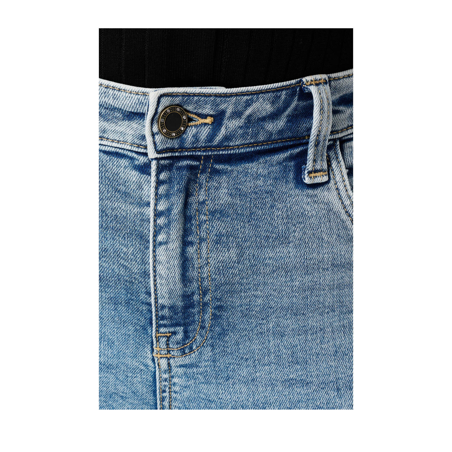 MS Mode flared jeans light blue denim