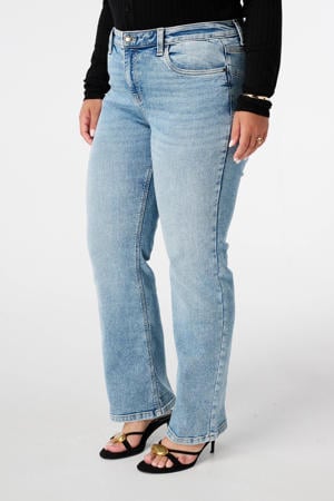 straight jeans light blue denim