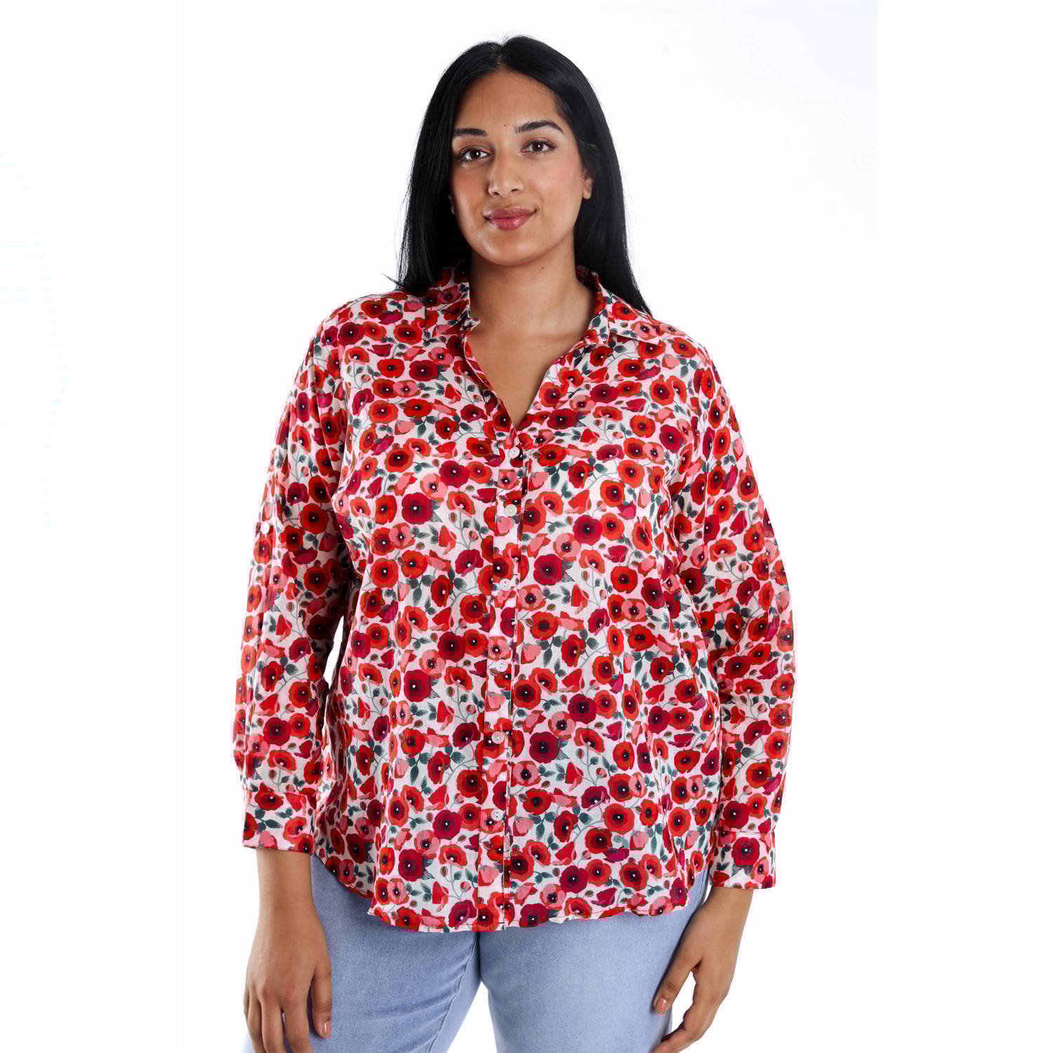 Paprika blouse rood