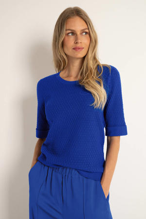 pullover trui blauw